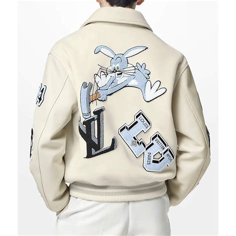 Louis Vuitton cream bunny varsity